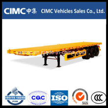 Semirremolque de cama plana Cimc Tri-Axle de 40 &#39;